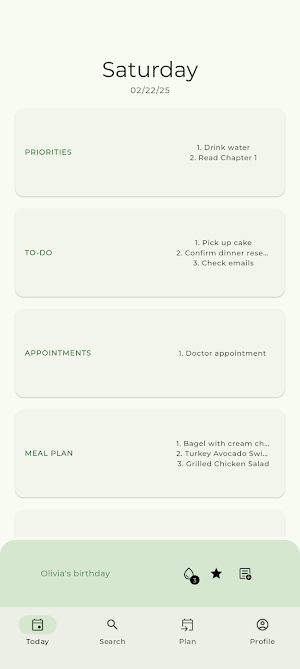 Steady Planning Screenshot 1