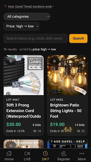 The Auction Gallery Co Screenshot 2