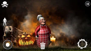 Halloween Evade Granny Grandpa Screenshot 0
