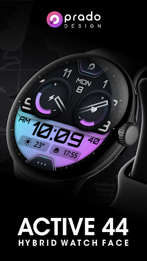 ACTIVE 44 Hybrid Watch Face Screenshot 0