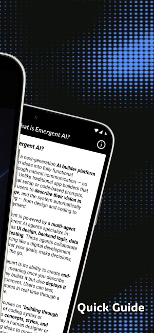 Emergent AI vibe-coding Guia Screenshot 1