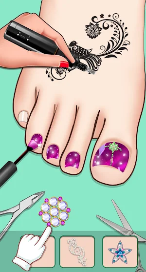 ASMR Salon Foot Care Makeover Screenshot 2