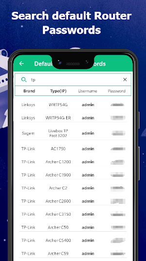 WiFi Router Password - Router Setup Page Password Screenshot 1