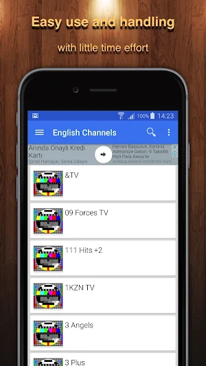 TV Hong Kong Channel Data Screenshot 1
