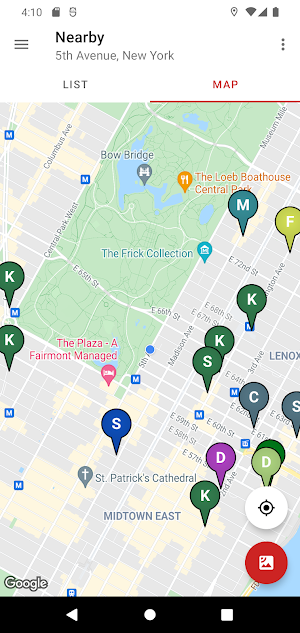 Kiosk Finder Worldwide Screenshot 2