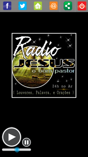 Rádio Jesus O Bom Pastor Web Screenshot 0