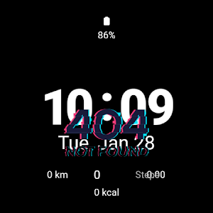 Broken Screen Watch Face Screenshot 3