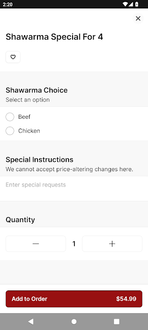 Filfillah Mediterranean Grill Screenshot 3