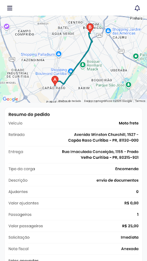 Bag Cliente Screenshot 3