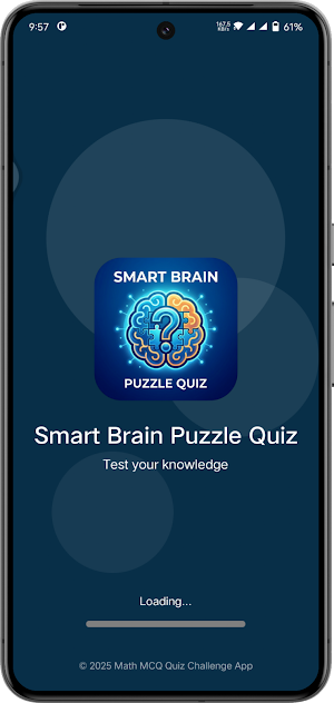 Smart Brain Puzzle Quiz Screenshot 0