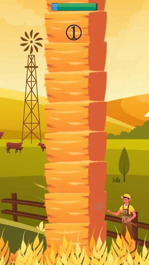Collect Bales Farmer Game Screenshot 2