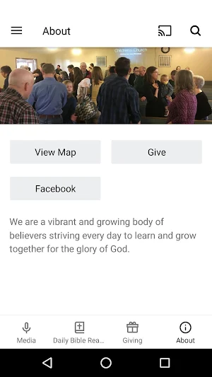 Faith Baptist-Fowler Screenshot 2