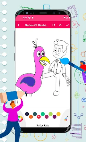 Garden of Banban Coloring Book Screenshot 2