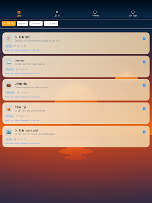 Packing List Screenshot 3