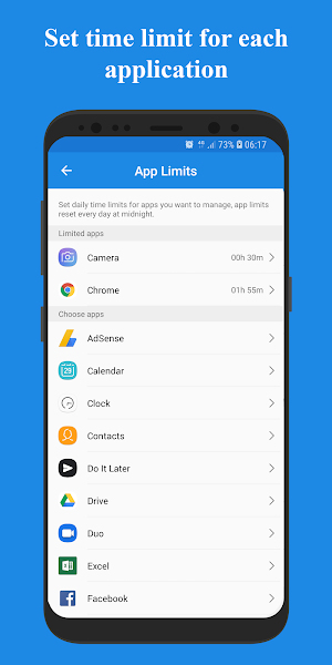 Usage Time - App Usage Manager Screenshot 2
