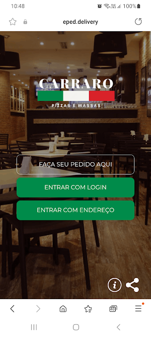 Carraro Pizzas Screenshot 1