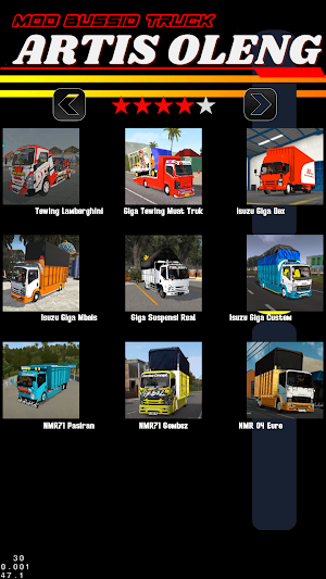 Mod Bussid Truk Oleng Artis Screenshot 3
