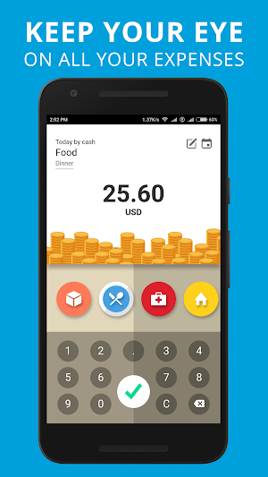 Expenses tracker: spending manager & saving expert Screenshot 1