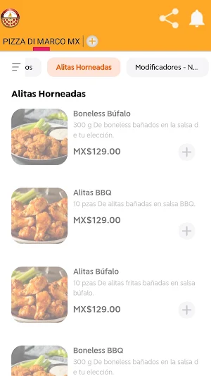 PIZZA DI MARCO.MX Screenshot 2
