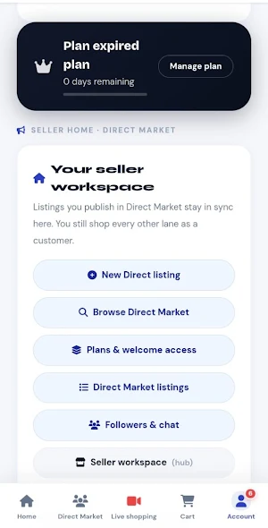 Kiakia Marketplace Screenshot 1