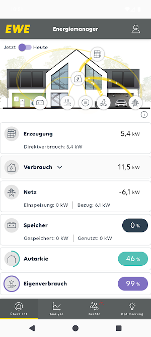 EWE Energiemanager Screenshot 0