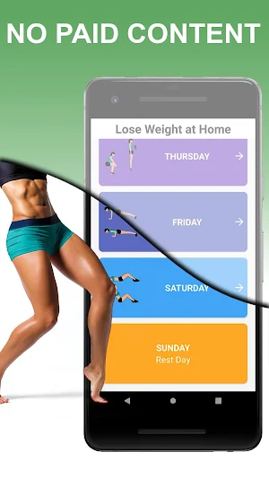 Lose Weight at Home in 30 days Screenshot 1