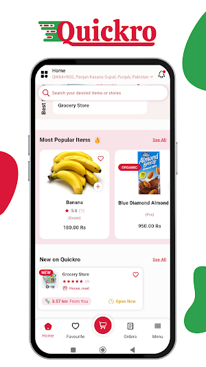 Quickro – Fast Delivery Screenshot 1