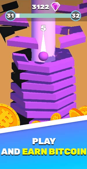 CryptoBall - Earn Real Bitcoin FREE! Screenshot 0