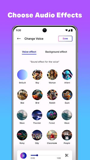 Voice Changer & Voice Recorder Screenshot 2