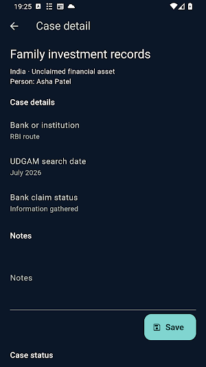 Claim Ledger Screenshot 1