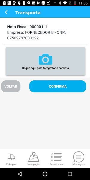 Transporta - Aplicativo do Mot Screenshot 3