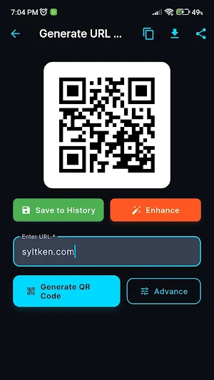 QRISP Pro - QR Code Scanner + Screenshot 1