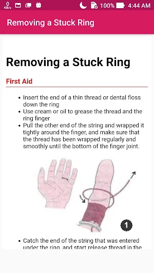 Health First Aid Screenshot 1