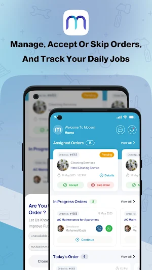Modern construction provider Screenshot 1