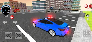 American Police Van Driving Screenshot 2