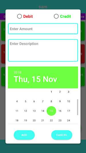 Daily Accounts Screenshot 3