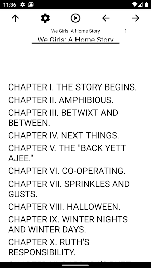 Book, We Girls: A Home Story Screenshot 0