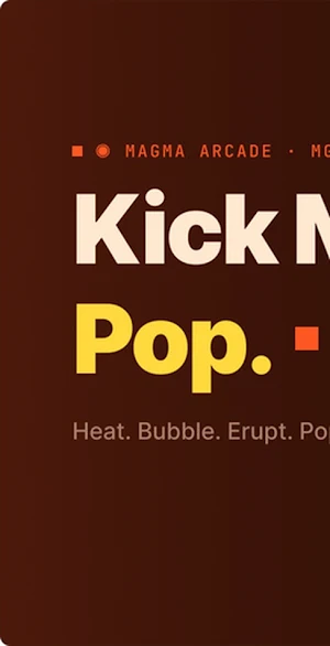 Kick Magma Pop Screenshot 0