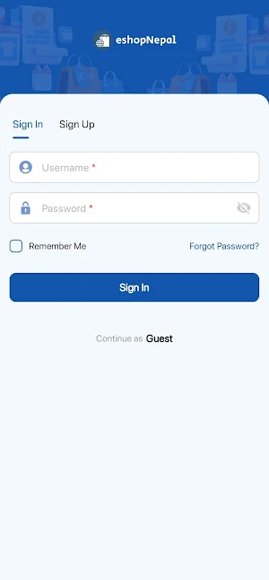 Eshop Nepal Screenshot 1
