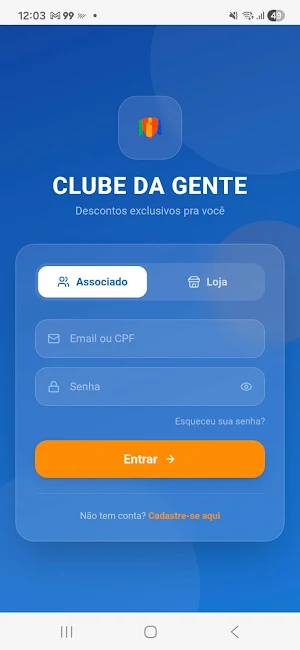 Clube da gente Screenshot 0