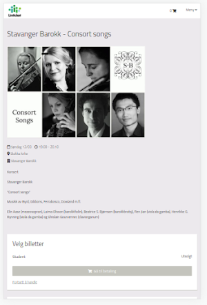 LinTicket program Screenshot 3