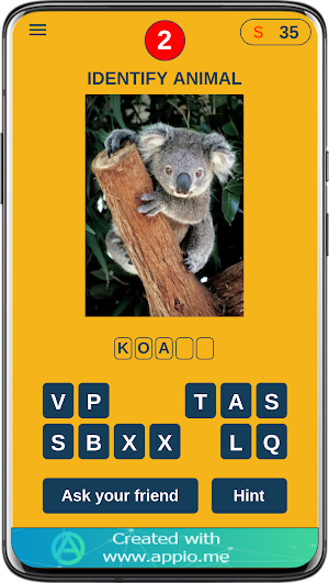Animal Quiz Screenshot 0