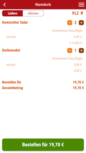 Big Pizza Brückmühl Screenshot 1