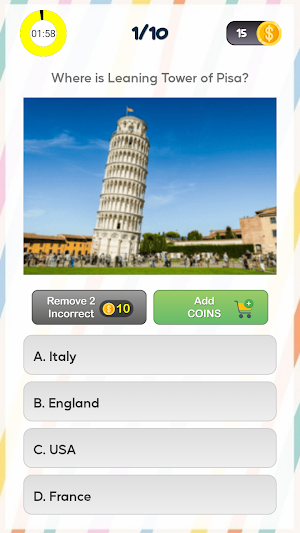 Trivia Game Screenshot 1