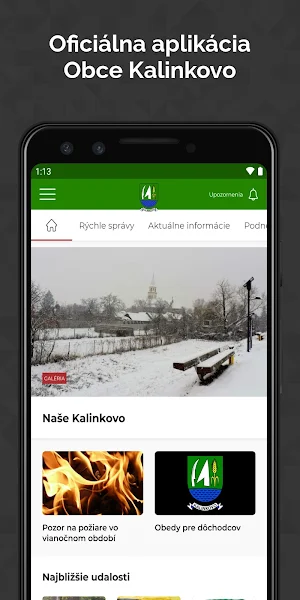 Obec Kalinkovo Screenshot 0
