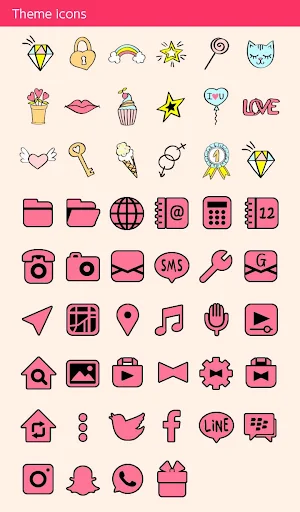 Girly Graffiti Theme Screenshot 3