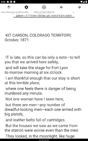 Book, Army Letters from an Officer's Wife, 18... Screenshot 3