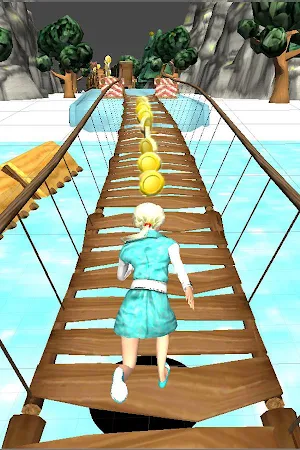 Ice Princess Snow Run : Endless winter Run 3D game Screenshot 0