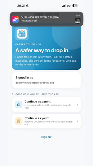 Casper Youth Hub Screenshot 3
