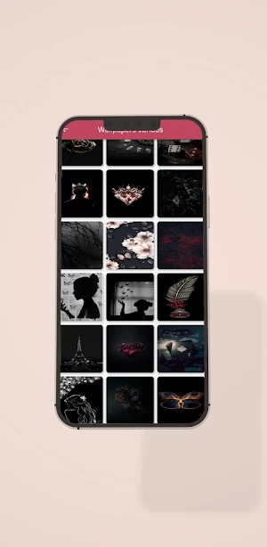 Black wallpapers 4K - HD Screenshot 2
